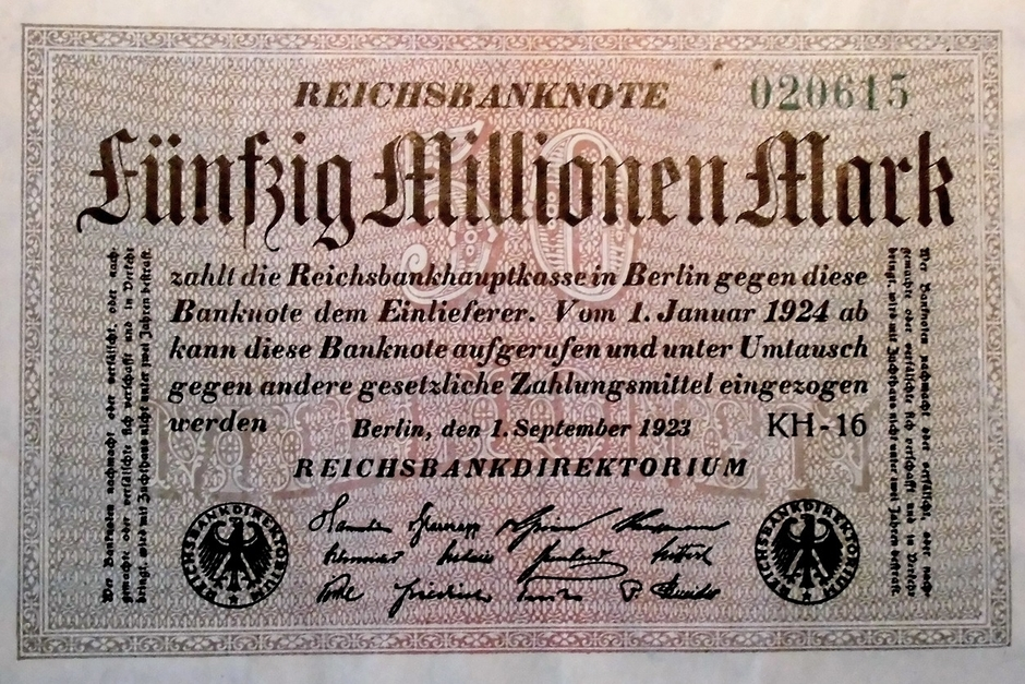 1919 - The Disastrous Year before the Great German Hyperinflation