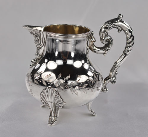 Antique French Silver Creamer