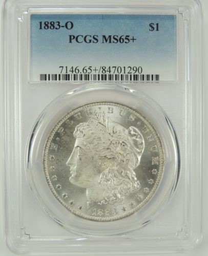 PCGS 1883-O Morgan Silver Dollar Certified MS-65+