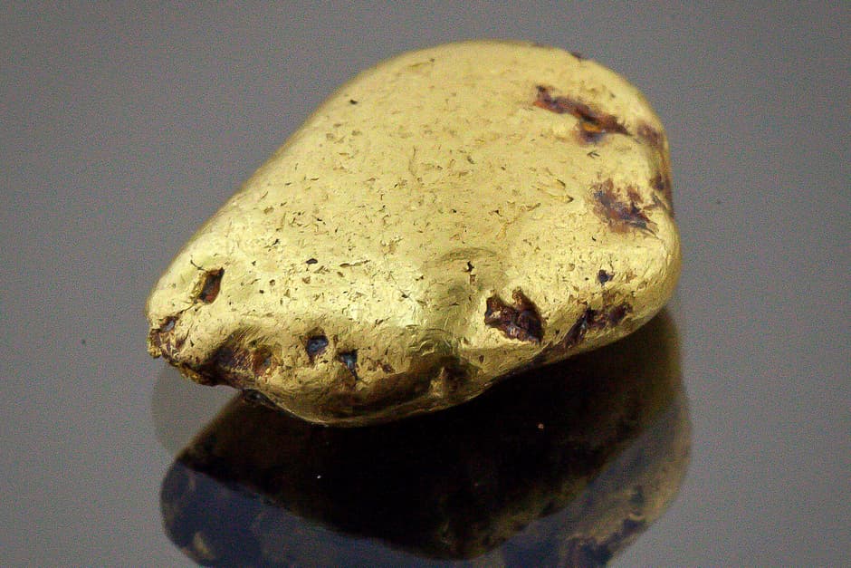 Natural 4.2 Gram Californian Gold Nugget