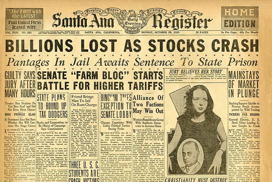 Market Crash - Waiting for the World to Fall